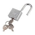 thumbnail image 2 of 30mm Iron Padlock 3 Keys Heavy Duty Solid Lock Door Gate Box, 2 of 5