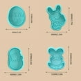 thumbnail image 2 of weibbin Easter Decoration - Chocolate Candy Molds Baking Molds For Cake Brownies for Home, Garden, Room, Door, 2 of 4