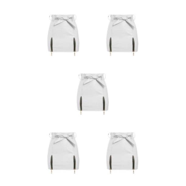 Sonducket Minifalda de cintura alta para mujer, faldas de moda para fiesta en la playa y escuela para niñas, ropa de estilo informal para mujer, Type2 NO2