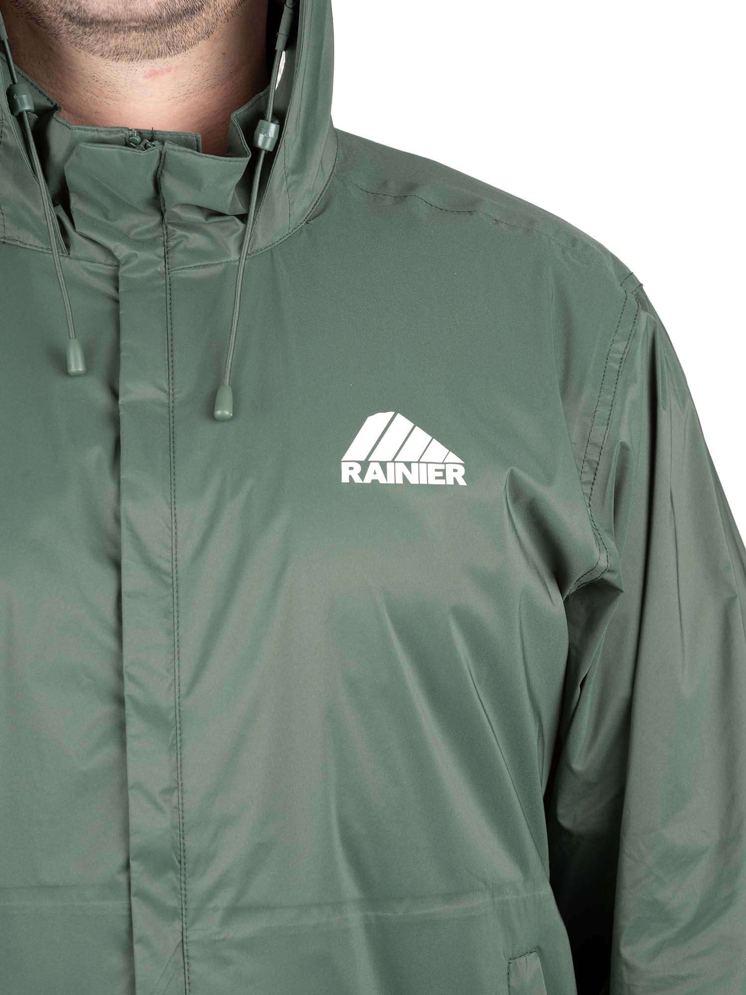 Rainier Waterproof Zippered Armpit Vents, Rain Coats (Unisex XL)