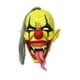 thumbnail image 1 of Disfraz integral de látex de payaso de lengua larga para Halloween, 1 of 1