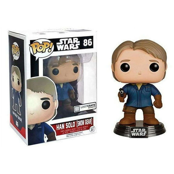 Funko Pop #86 Star Wars Han Solo in Snow Gear The Force Awakens (Loot Crate Exclusive)