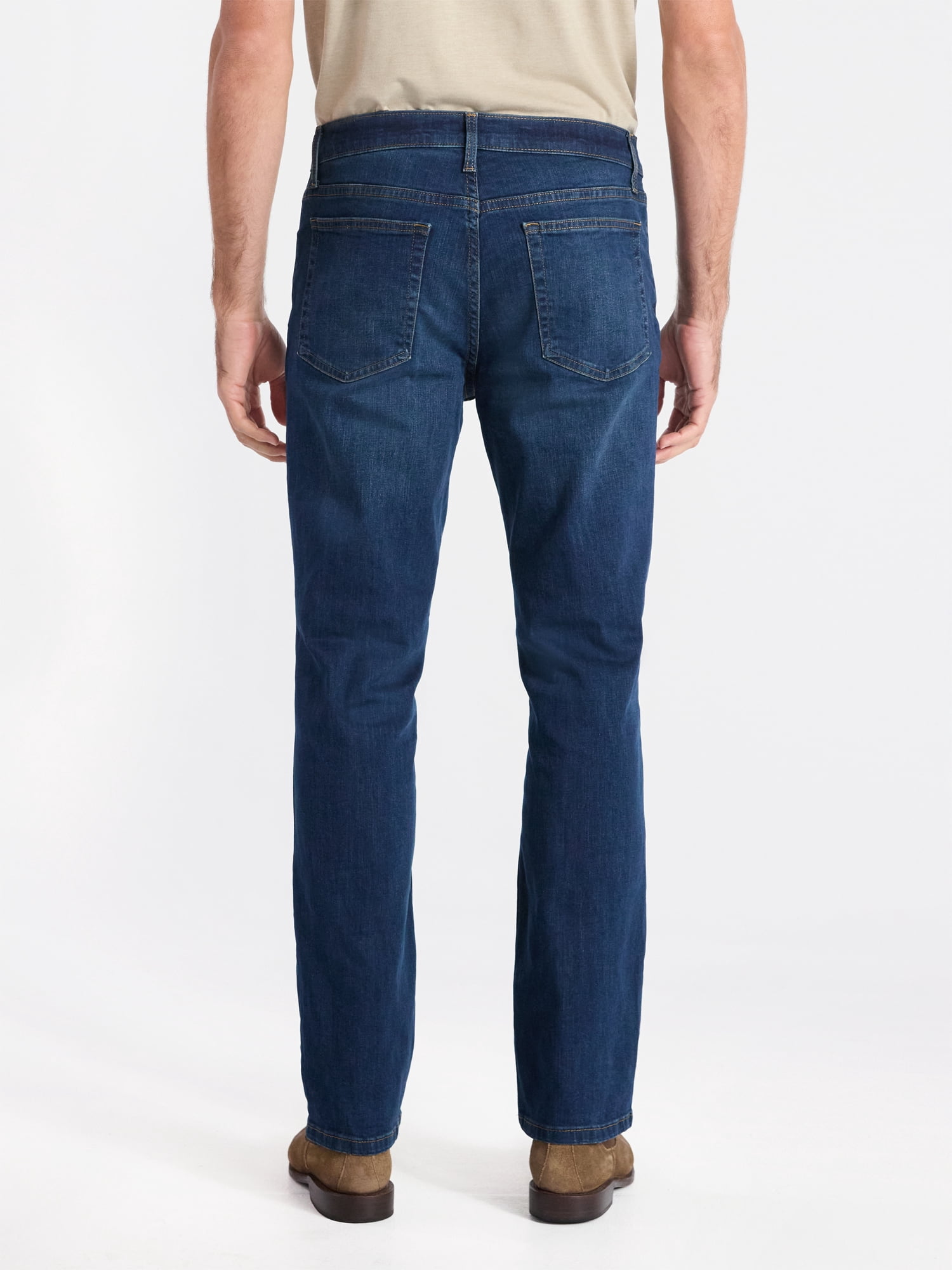 George Men's & Big Men's Classic Fit Straight Leg Jeans, Sizes 29-56