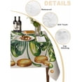 thumbnail image 2 of St Patrick's Day Table Cloth, Waterproof Tablecloth for Rectangle Tables, Green Shamrock Leaf Gold Coin Retro Beige Reusable Washable Fabric Table Cover for Restaurant Kitchen Dining Tables 60"x84", 2 of 9