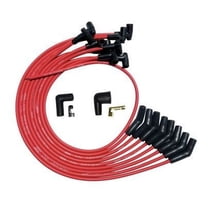 Moroso for SBC Over Valve Cover 135 Plug HEI Ultra Spark Plug Wire Set - Red