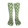 thumbnail image 5 of Naloa Banana Tree Leaves High Stockings Women Thigh High Stockings Over Knee Long Stockings-One Size, 5 of 8