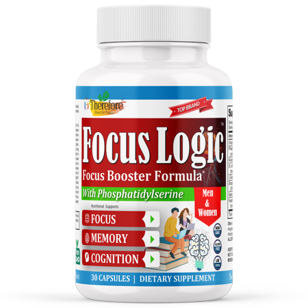 Therefore Nootropic Brain Focus Supplements, Memory Booster for Adults 90 Capsules
