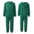 thumbnail image 6 of MSemis Kids Boys 2 Piece Tracksuit Jogger Sets Full Zip Hoodies Outfits Green 18-24 Months, 6 of 6