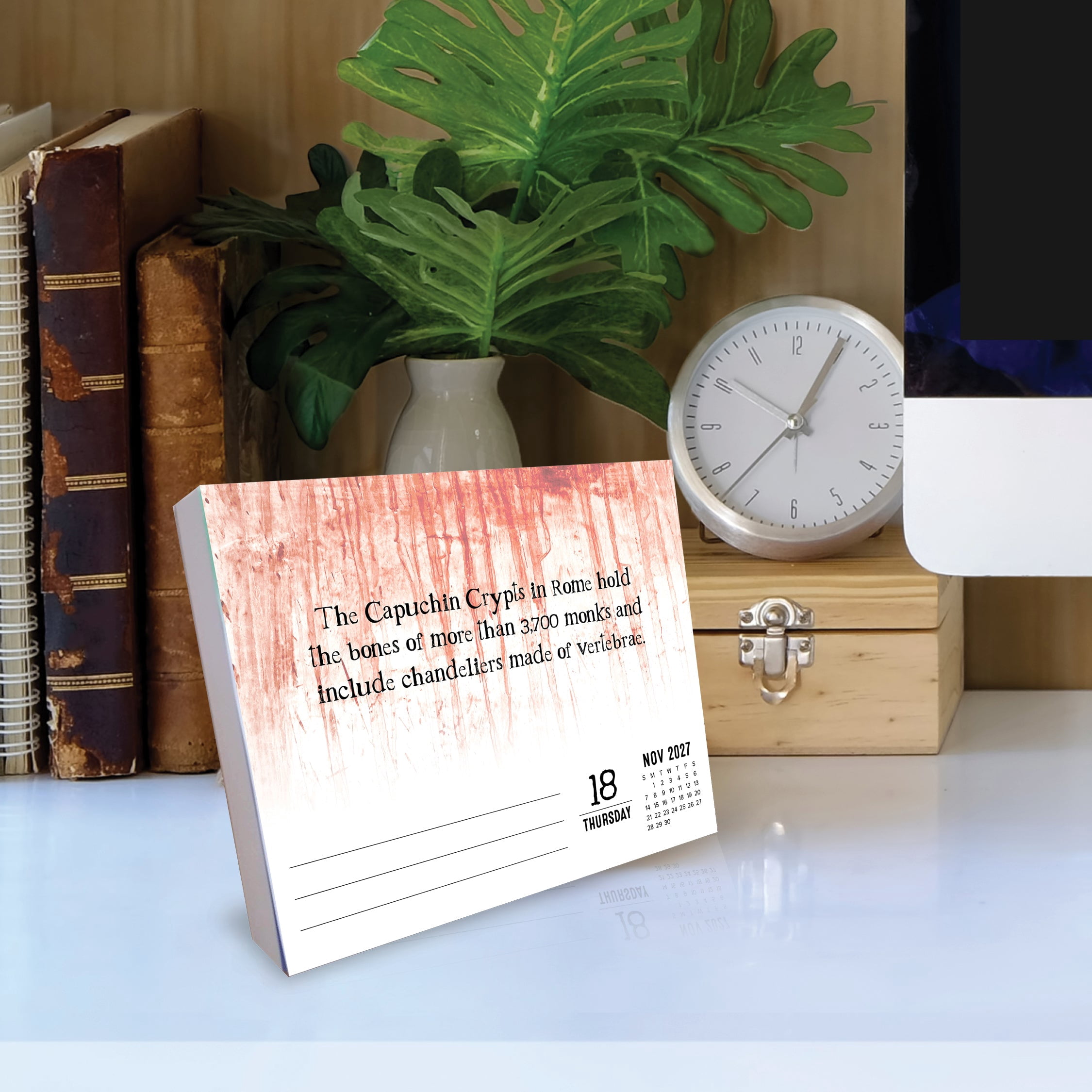 Willow Creek Press, Horror Trivia 2027 Box Calendar