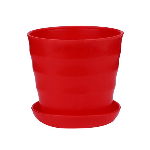 Gobestart Colourful Mini Plastic Flower Pot Succulent Plant Flowerpot