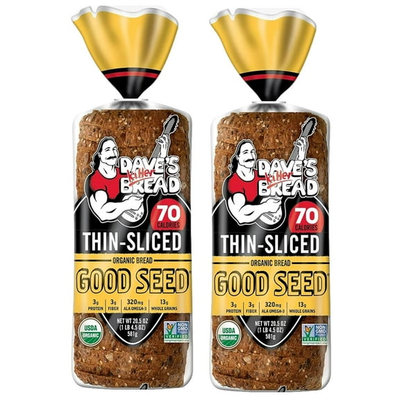 Killer Bread - Organic - Good Seed, Thin-Sliced - 2 Loaves