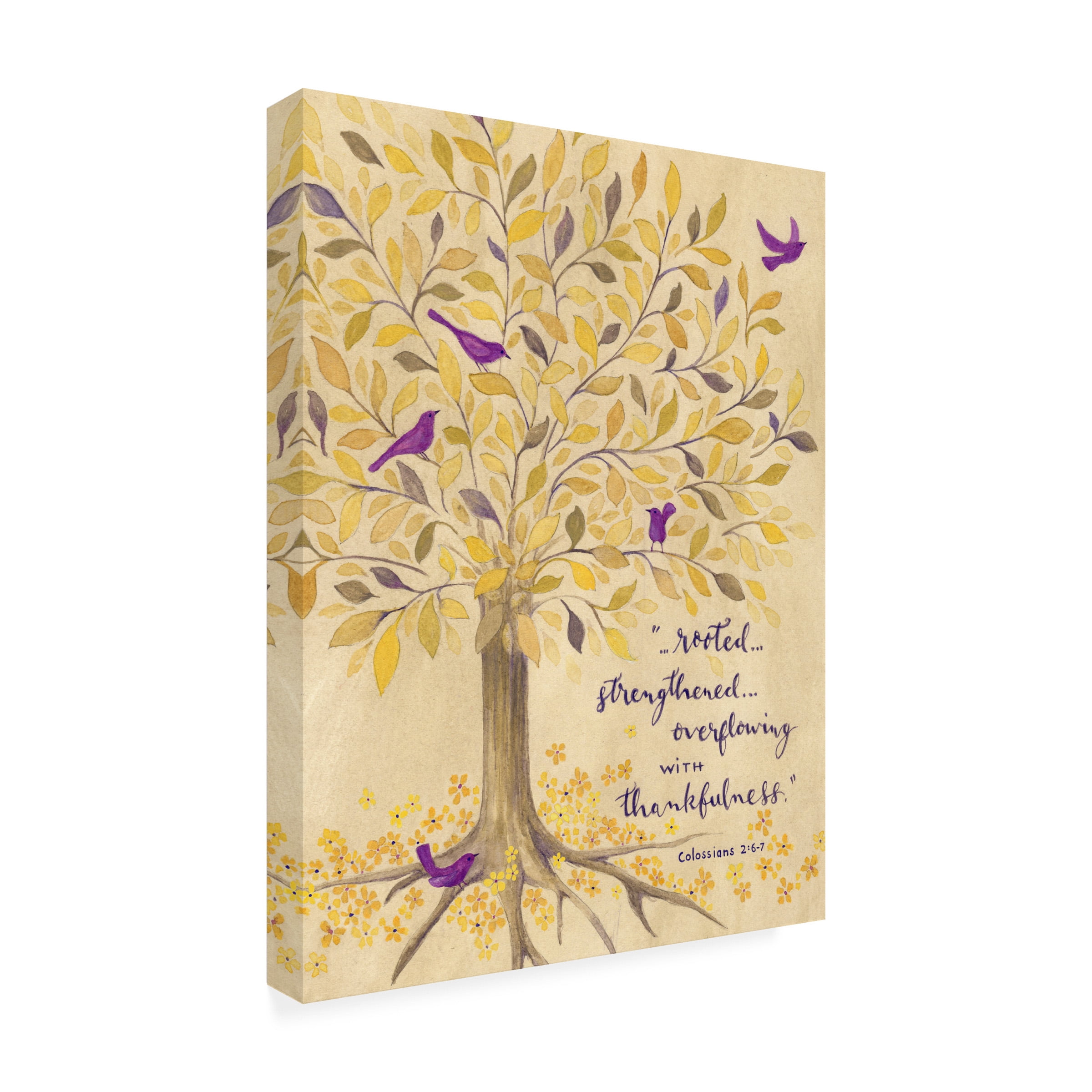 Yachal Design 'Rooted In Thankfulness' Canvas Art