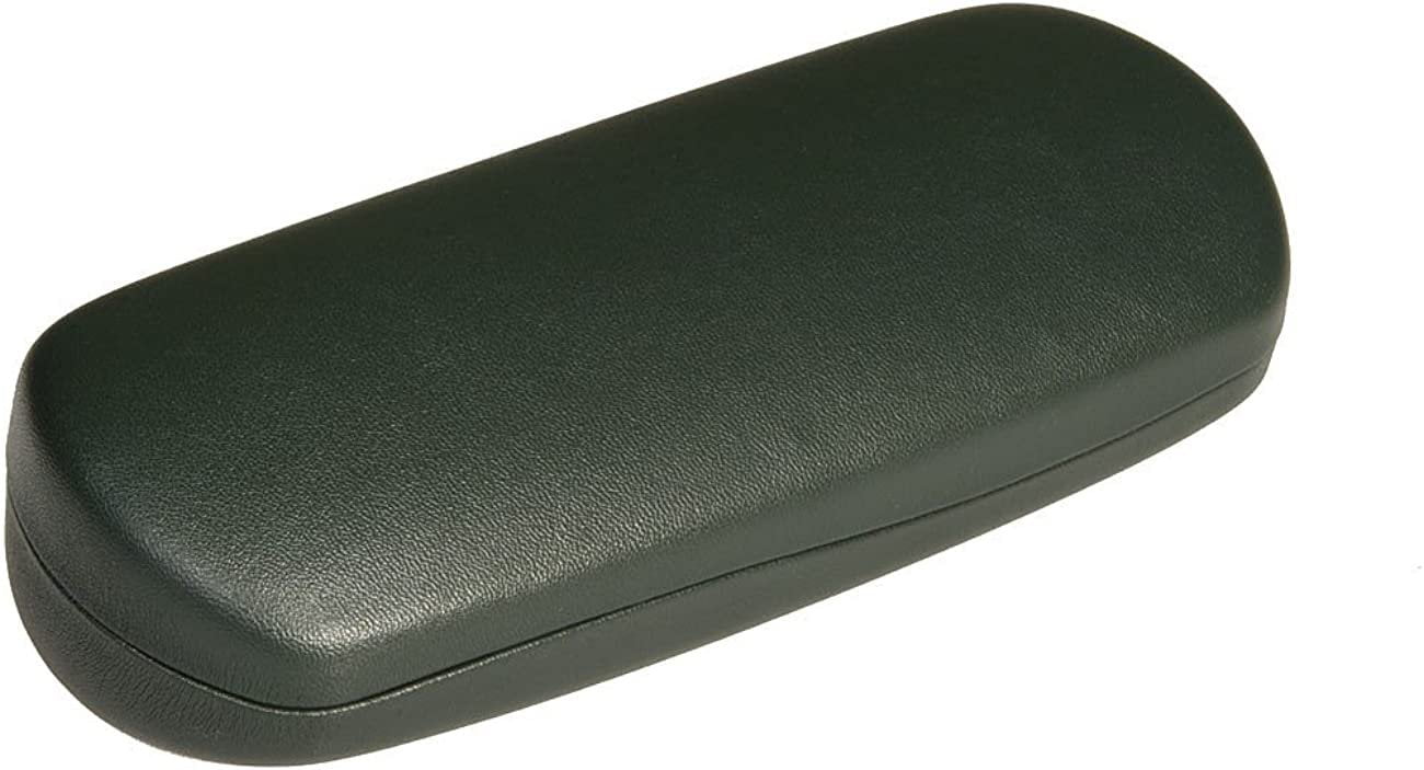Classic Clamshell Eyeglass Case for Medium to Large Frames in Hunter