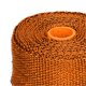 thumbnail image 3 of Ruban isolant thermique pour échappement, 5 m, en fibre de verre avec attache en acier allié, pour voiture et moto, orange, 3 of 4