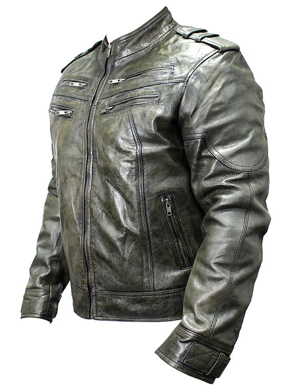 K2O MENS BIKER MOTORCYCLE LEATHER MC JACKET w/ CONCEAL POCKETS CLOSEOUT SALE K2O MENS BIKER MOTORCYCLE LEATHER MC JACKET w/ CONCEAL POCKETS CLOSEOUT SALE