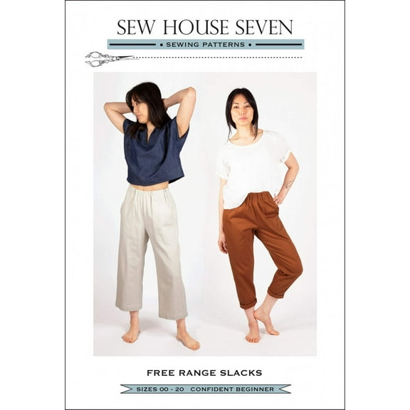 Free Range Slacks Sewing Pattern by Peggy Mead from Sew House Seven