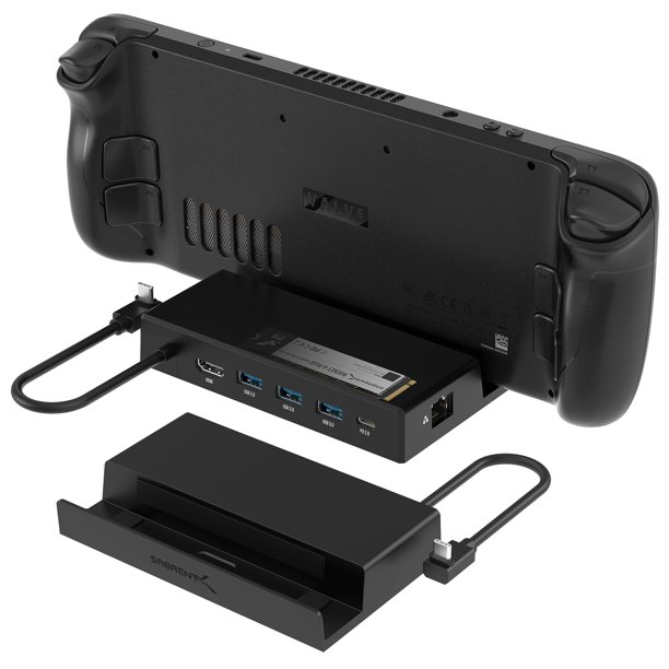 Estación de acoplamiento SABRENT compatible con Steam Deck 7 en 1