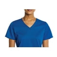 thumbnail image 3 of ELEMENTS BY ALEXANDERS UNIFORMS Women's EL9105 2-Pocket V-Neck Four Way Stretch Scrub Top Royal Blue Large, 3 of 4