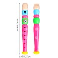 thumbnail image 3 of 4 Pcs Flutes Musical Instruments Early Education Develop Recorders Musical Educational Toys for Kids, 3 of 4