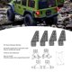thumbnail image 3 of Soporte De Amortiguador De Choque RC De 5 Piezas, Soporte De Suspensión De Metal Soporte De Montaje De Amortiguador RC Soporte De Amortiguador De Choque RC Para 1/18 RC Crawler, 3 of 7