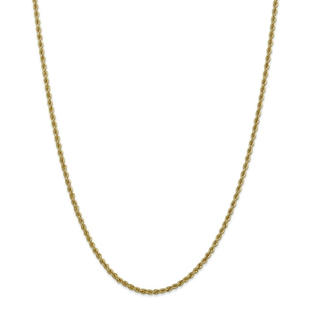 Leslie's 14K 2.5mm Solid Regular Rope Chain (Weight: 11.42 Grams, Length: 24 Inches)