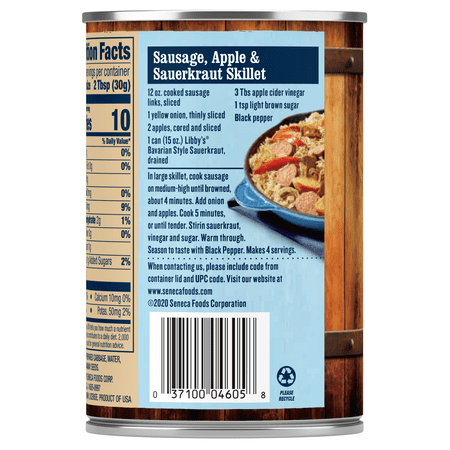 Libby's Bavarian Style Sauerkraut with Caraway Seeds, 15 Oz