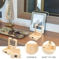 thumbnail image 6 of Bracelet Holder Flower Boxes for Arrangements Wooden Storage Unfinished Bins with Lid Glass Bride 8 Pcs, 6 of 6