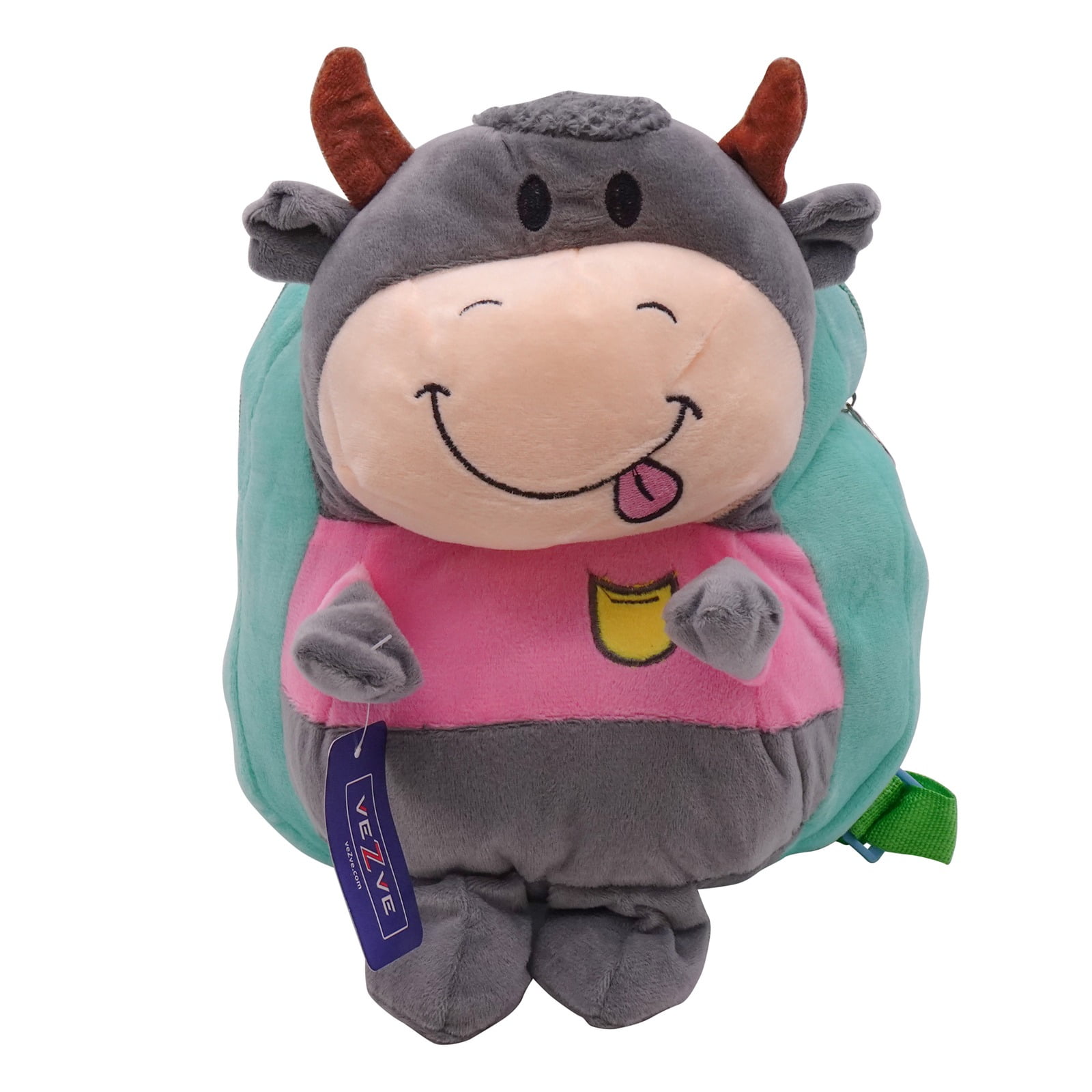 plush cow backpack
