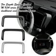 thumbnail image 2 of CarSense Dashboard Sunshade Decorative Frame for 2024 Suzuki Spacia Custom M K04 Series - Right Hand Drive Modified Instrument Panel (Bright Black, ABS), 2 of 8