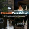 thumbnail image 6 of SOLVAO 26 LED Solar Motion Light - Outdoor Solar Motion Sensor Security Light, 6 of 10