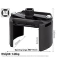 thumbnail image 3 of Adjustable Oil Filter Wrench Tool, Two-Jaw Universal U-Shaped Design, Reversible Auto Engine Oil Filter Disassembly & Removal, Serrated Grip for Secure Hold, Heavy-Duty Car Maintenance Hand Tool, 3 of 8