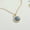 1-Gold Zircon Blue Eye, variant on Fashion Turkish Hamsa Lucky Blue Evil Eye Pendant Necklace Charm Women Jewellery-6-Gold Love Heart Blue Eye