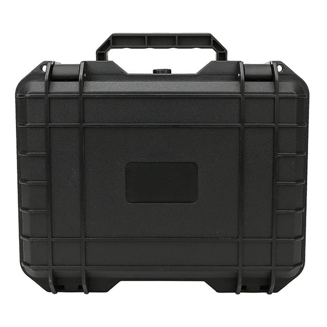 Estuche rígido de plástico universal a prueba de golpes Personalizable Impermeable Negro 10pcs 8 x 3 pulgadas Caja de almacenamiento de herramientas shamjiam Estuche de transporte duro