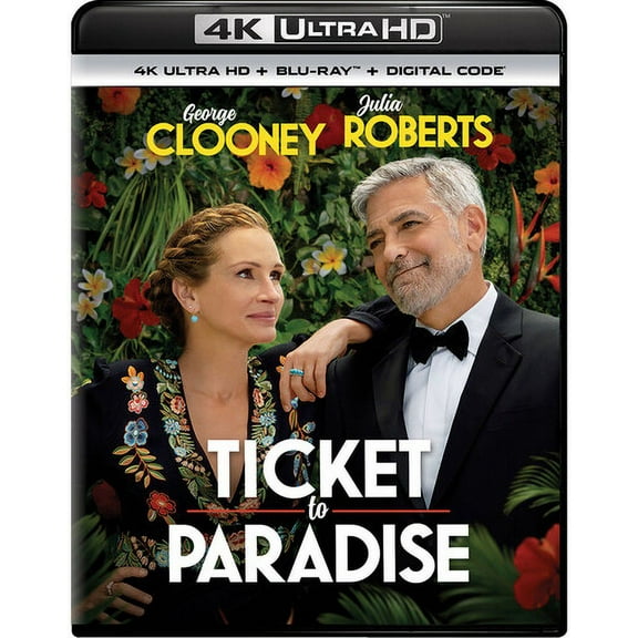 Ticket To Paradise (4K Ultra HD   Blu-ray   Digital Copy), Universal, Comedy
