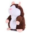 thumbnail image 2 of JUNWELL Adorable Gift Toy Talking Hamster Mouse Plush Doll for Kids Mimicry child Plush Toy Gift Repeats What You Say, 2 of 6
