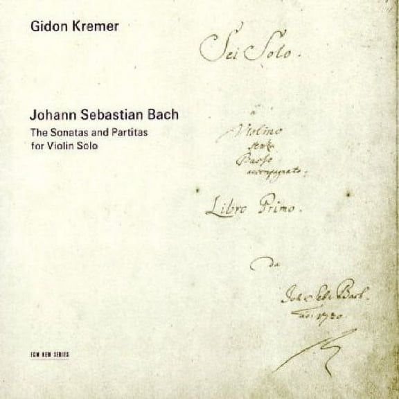 Gidon Kremer - Sonatas & Partitas for Violin Solo - Classical - CD