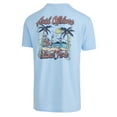 thumbnail image 3 of Avid Island Fever Short Sleeve T-Shirt Heather Sky, XLarge, 3 of 3
