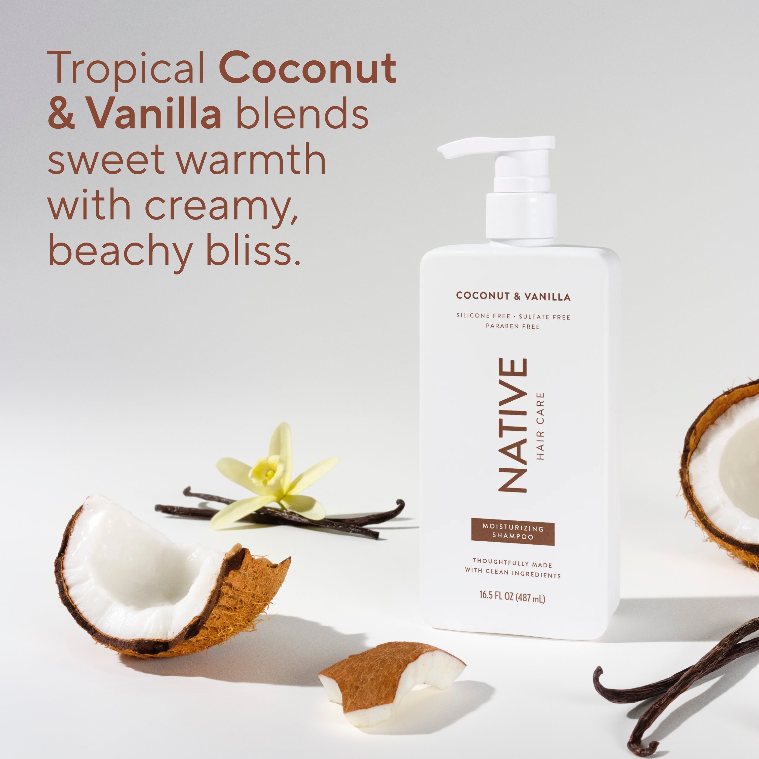 Native Moisturizing Shampoo, Coconut & Vanilla, 16.5 fl oz photo 8