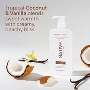 Native Moisturizing Shampoo Coconut and Vanilla 16.5 fl oz