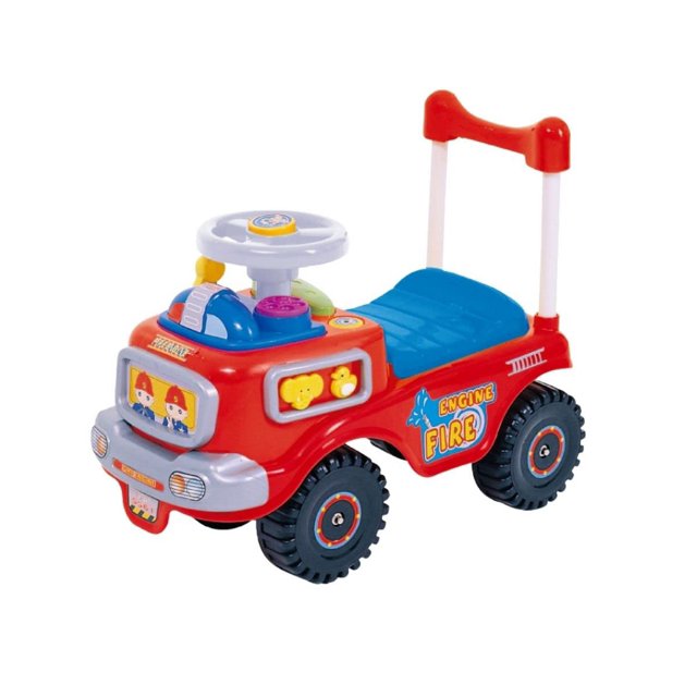 Myte Carrito Montable Bombero con Música Modelo My5561B
