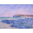 thumbnail image 2 of Monet, Claude 14x12 White Modern Wood Framed Museum Art Print Titled - Shadows on the Sea. The Cliffs at Pourville 1882, 2 of 4
