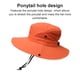 thumbnail image 4 of Qarigey Sombreros para el sol Niños Adultos Senderismo Sombrero de pescador Sombrero para viajes al aire libre Sombreros Naranja/Adulto, 4 of 6