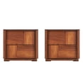 thumbnail image 1 of Set de 2 Buros Vicky Nogal - Kessa Muebles, 1 of 5