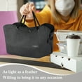thumbnail image 7 of Solaris Cute Insulated Lunch Bag for Women/Men - Reusable Lunch Box for Office Work School Picnic Beach -Small Lunch Tote for Adult Kid,6 Cans Capacity, 7 of 7