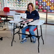Sew & Go Adjustable Height Foldable Sewing Table