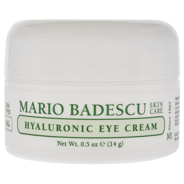 Crema hialurónica para ojos de Mario Badescu para mujeres - Crema de 0,5 oz