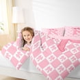 thumbnail image 4 of jejeloiu Bowknot Personalized Gifts Full Size Comforter Sets,First Letter R Bedding Sets For Bows Lover Reversible 3pcs, 4 of 8
