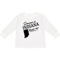 thumbnail image 3 of Inktastic Someone in Indiana Loves Me Boys or Girls Long Sleeve Toddler T-Shirt, 3 of 5