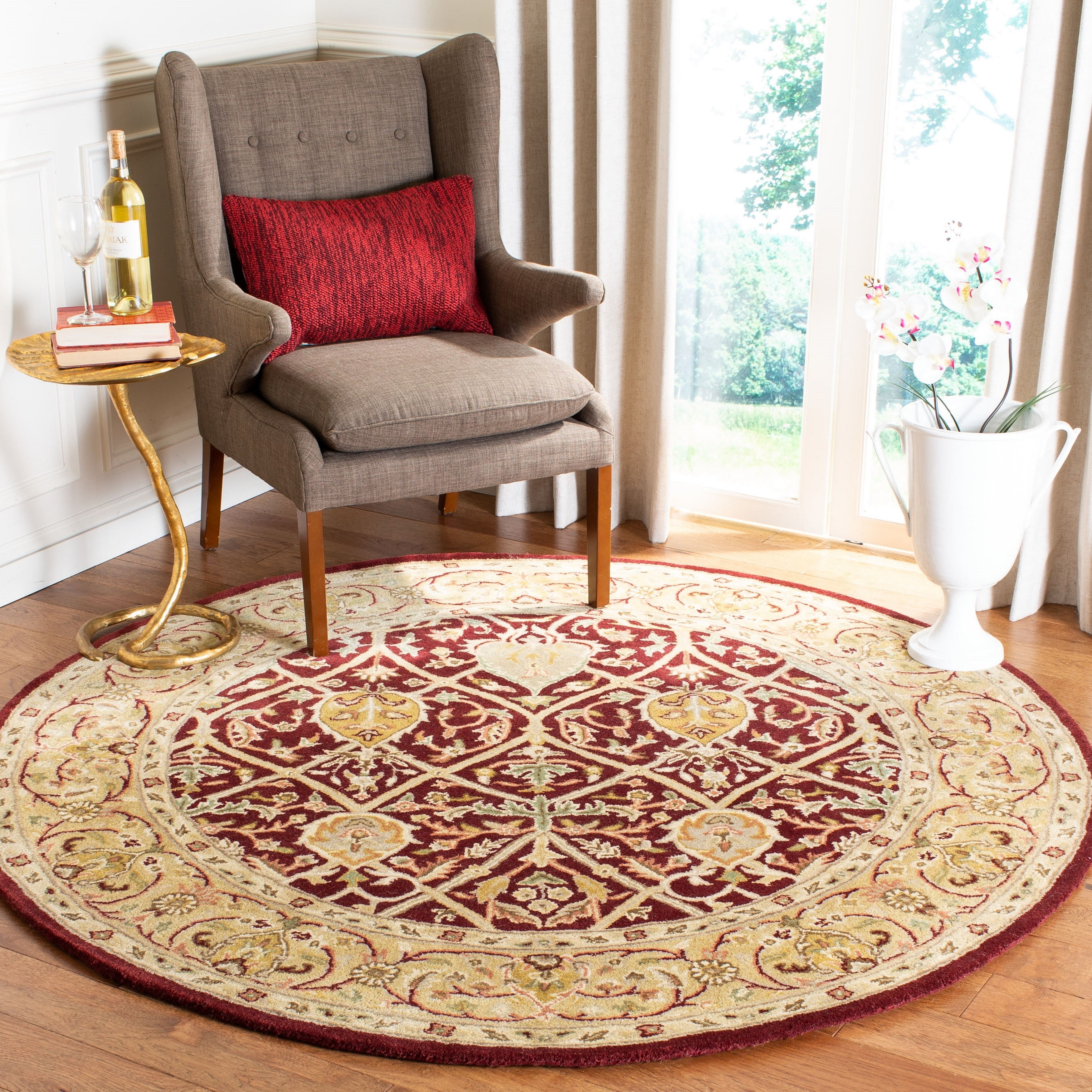 Wool Round Rug (6 ft.)
