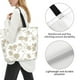 thumbnail image 3 of Balery Vintage Stylized White Color Bolsa Tote Estilo Estético con Cremalleras, Bolsa de Hombro, Bolsa de Compras Grande y Plegable, 3 of 8